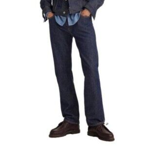 Levis 501 Straight Leg Button Fly Jeans